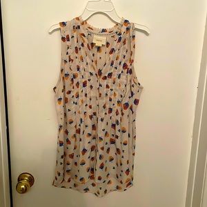 Maeve strawberries graphic tank size 4